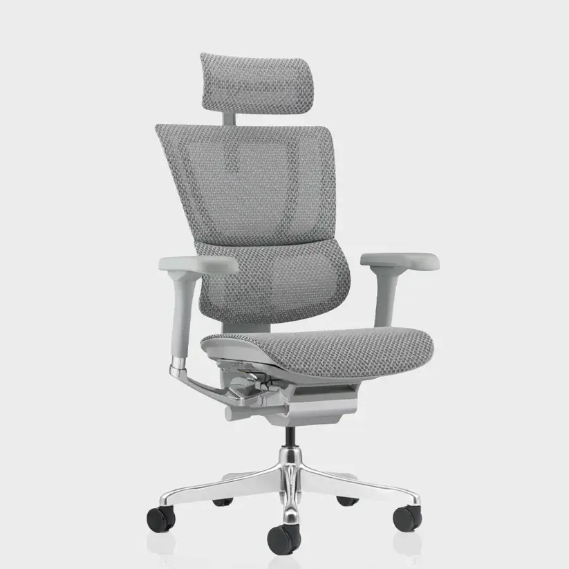 HOF Ventis High back Ergonomic Chair with Tension Adjustable Lumbar Support & Seat Sliding Mechanism