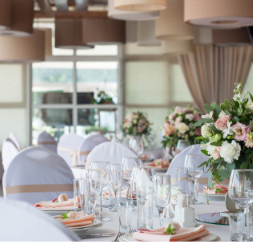 Grand ballroom table display