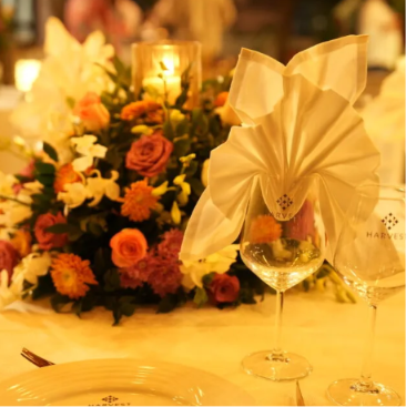 Catering Event Setup Display