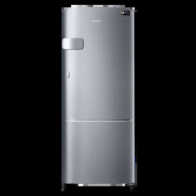 SAMSUNG Stylish Grande 183 Litres3 Star Direct Cool Single Door Refrigerator with Anti Bacterial Gasket (RR20C1Y23S8/HL, Elegant Inox)