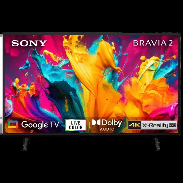 SONY Bravia 2 108 cm (43 inch) 4K Ultra HD LCD Google TV with Live Colour Technology (2024 model)