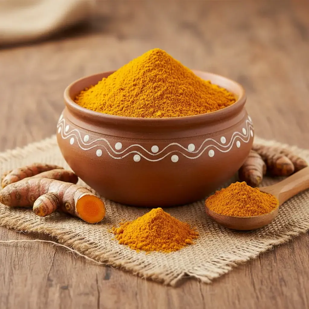 turmeric powder.