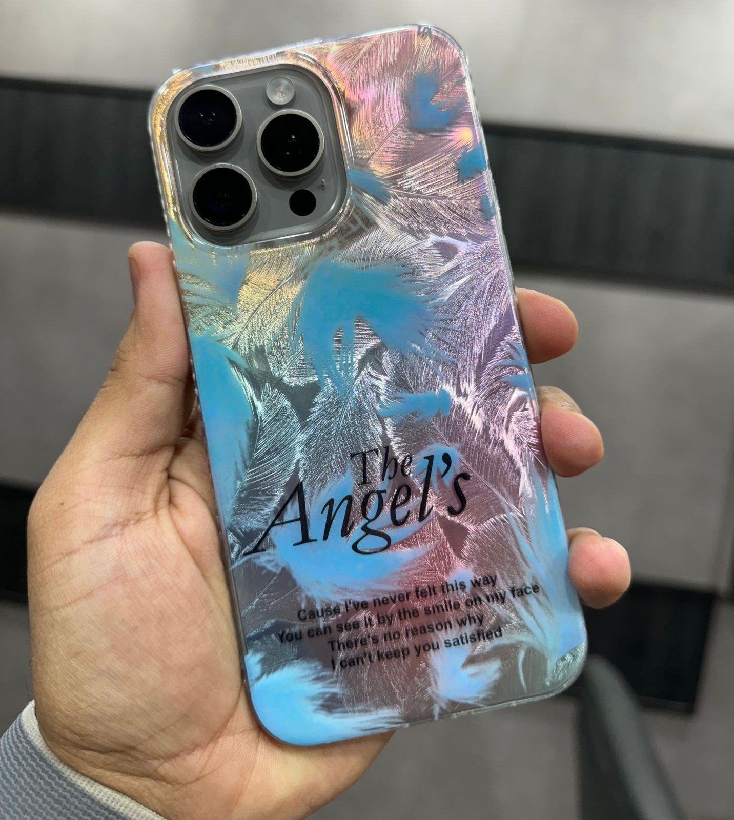 Feather iPhone Ladies UV Printed Cover
